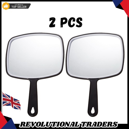 Hand mirror extra large black - mirror,,