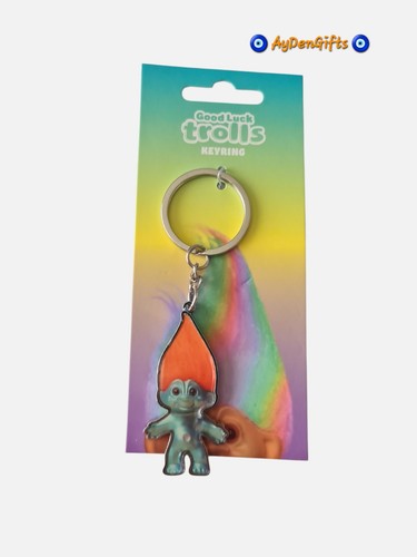 Good luck trolls keyring - trolls,
