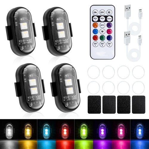 Mcbazel 4pcs led car strobe - 4pcs,