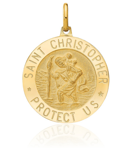 14k solid yellow gold large - 14k,