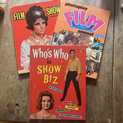 Three vintage showbiz film - three,