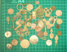 EDWARD HAMMERED COIN ROMAN COINS BROOCHES MEDIEVAL KEYS BUCKLE METAL DETECTING