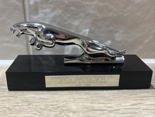 Jaguar Car Mascot On Plinth - Presented to an MP In 1989 By Jaguar.