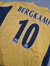 Bergkamp Arsenal Away Shirt - Extra Large
