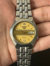 Seiko golden dial 21j - 5,