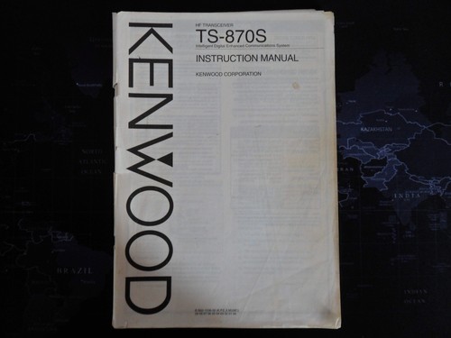 Kenwood 870s instruction - ts, (instruction