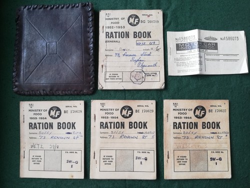 Post ww2 food - food, fuel
