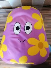 Cbeebies Zap In the Night Garden 17" Plush Soft Toy Cushion  ~ Purple Haahoo