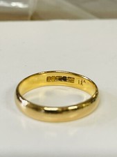 SOLID 22 Ct GOLD 3.85mm