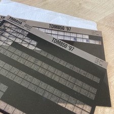 Yamaha TDM850 1997 Microfiche