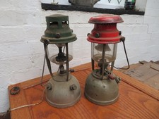 Pair Vintage Bialaddin / Vapalux Paraffin Lamp / Lantern - Camping Oil Tilley