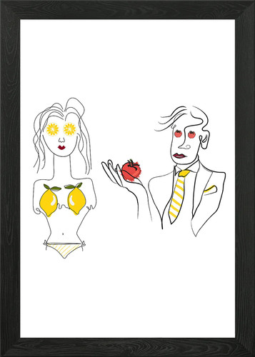 Couple romatic picasso art - picasso,