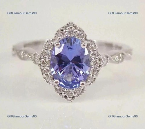 Natural blue tanzanite - ct,