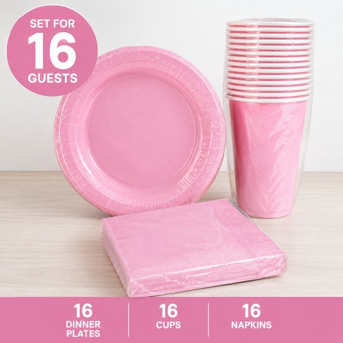 Disposable baby pink - baby, party