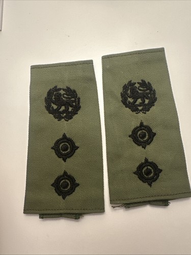 Rhodesian army colonel - rhodesian, rank