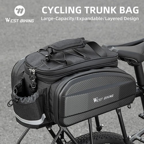 West biking bicycle rear bag - biking,