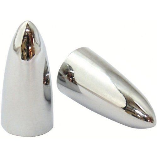 Chrome pike bullet tyre valve - pike/bullet,