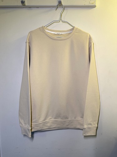 Pastel pale yellow sweatshirt - pastel,