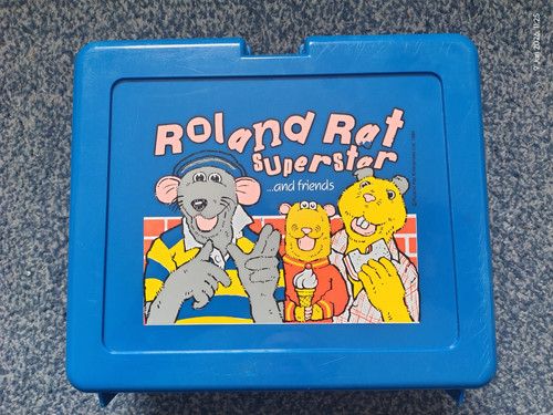 Roland rat 1980s lunchbox - rat,