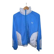 Vintage Puma Tracksuit Top 8 M 25 X 29 Great Cond 90s Blue Grey Prop Collectors