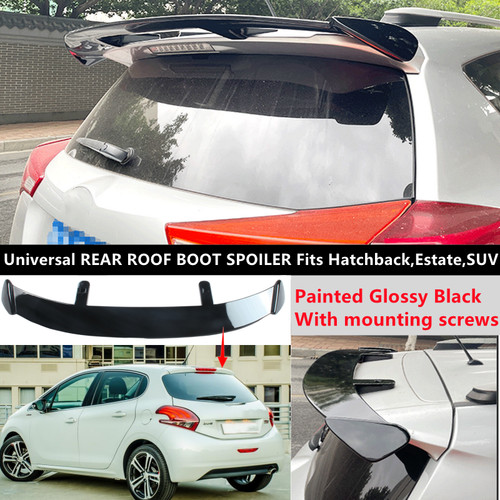 Universal glossy black rear - glossy,