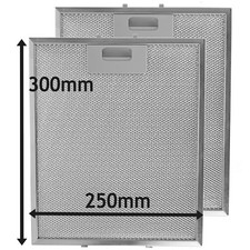 2 x Silver Filters for SMEG