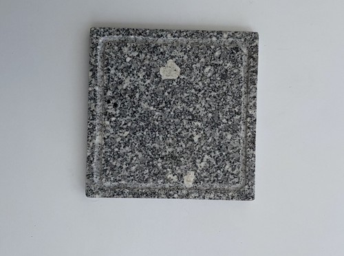 Grey polished marble base x - base, 21
