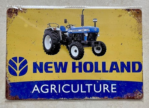 New holland agriculture - agriculture, metal
