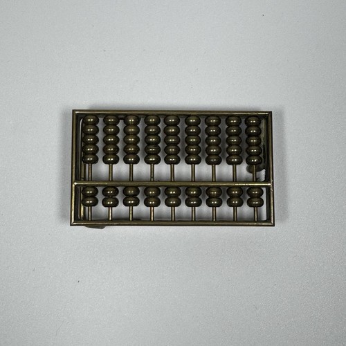 Vtg abacus counting tool solid - abacus,