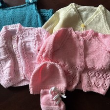 Baby Girls Hand Knitted
