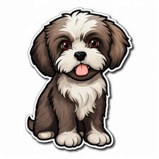 Havanese Car Sticker Dog