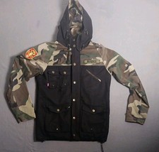 Mishka Army Camo Jacket Size