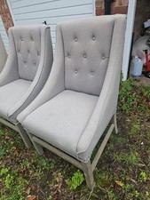Upholstered Button Back Dining