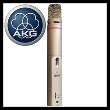 Original 1990s Mint Vintage AKG C 1000S MK2 9v & 48v SDC Mic With Demonstration 