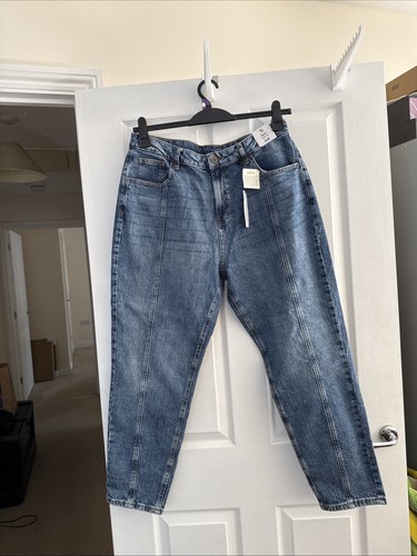 Women blue denim mom - blue,