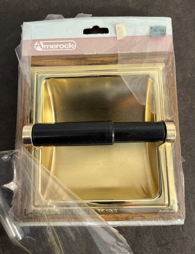 Vtg new amerock wood - wood, accents