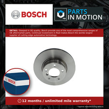 2x Brake Discs Pair Vented