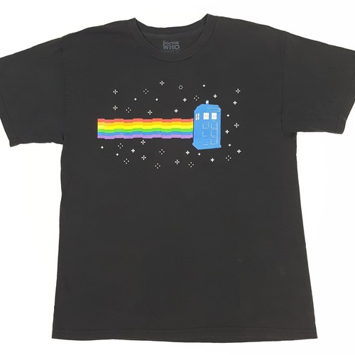 Doctor who shirt men black - who,