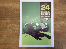 24 hr Le Mans Morgan Car Poster Print