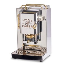 | Model Pro Total Inox Deluxe | Coffee Machine for E-Pads 44mm | Adjustable...