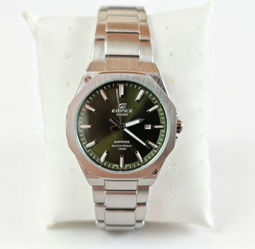Casio edifice men green dial - edifice,