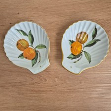 2 Royal Worcester Evesham Gold