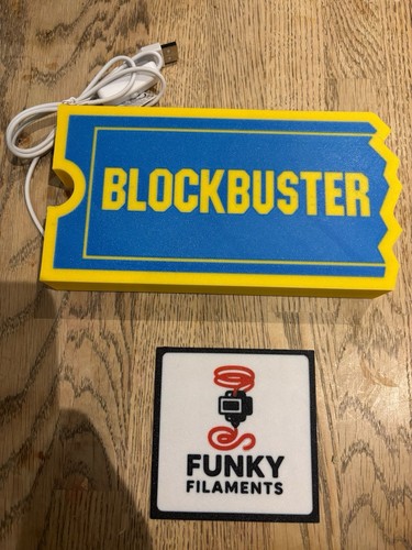 Generic blockbuster ticket usb - blockbuster,