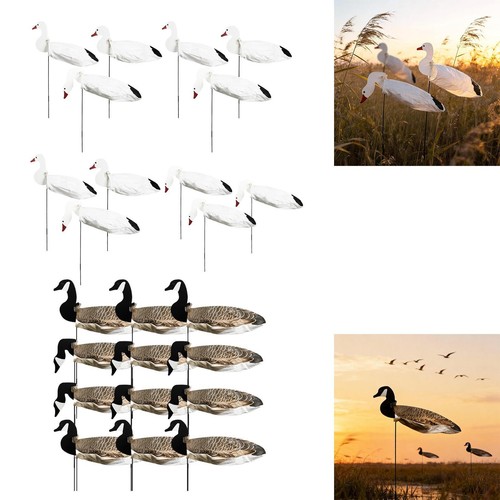 Pieces goose decoys vivid - 12,