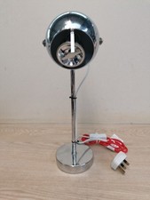 Homebase Silver Metal Table Adjustable Lamp - TM3696H