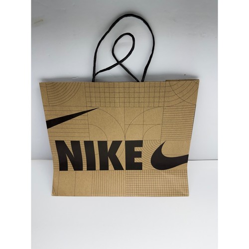 Nike kraft paper shopping bag - paper,
