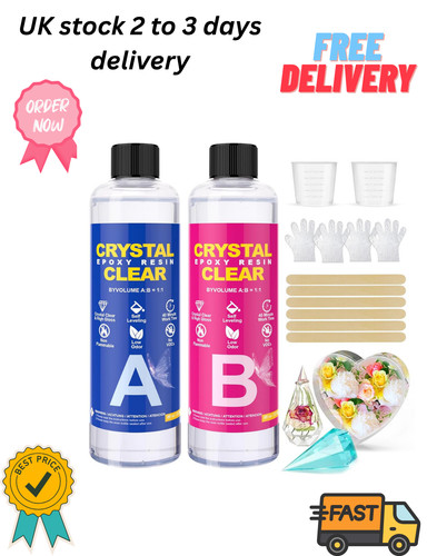 Epoxy resin kit 16oz 474ml - resin,
