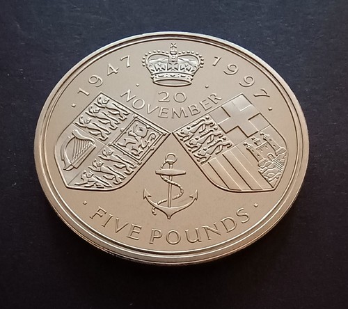 1997 five pounds - five,
