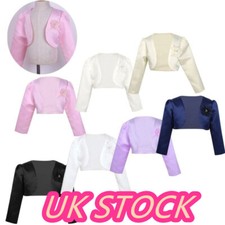 UK Girls Long Sleeves Bolero