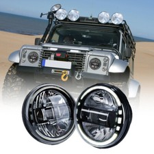 PAIR E24 LED HEADLIGHT HALO